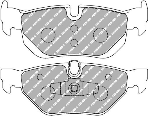 Plaquettes de frein arrière DSUNO FERODO – BMW Série 3 / X1 / Série 1 – FCP1807Z