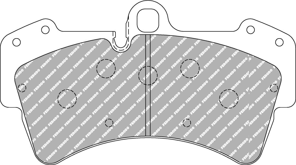 Plaquettes de frein avant DS2500 FERODO – FCP1626H