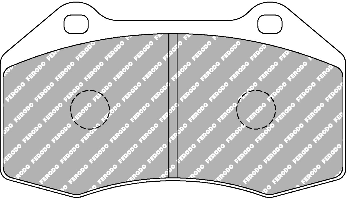 Plaquettes de frein avant DS3000 FERODO – FCP1667R