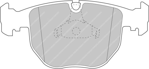 Plaquettes de frein avant DS2500 FERODO – FCP997H