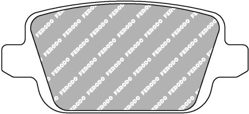 Plaquettes de frein arrière DS2500 FERODO – FCP1917H