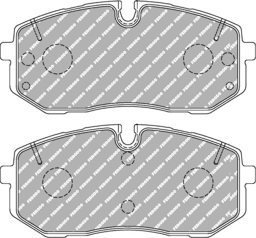 Plaquettes de frein avant DS2500 FERODO – Hyundai i20 1.6 T-GDI "N" 204 ch – FCP5508H