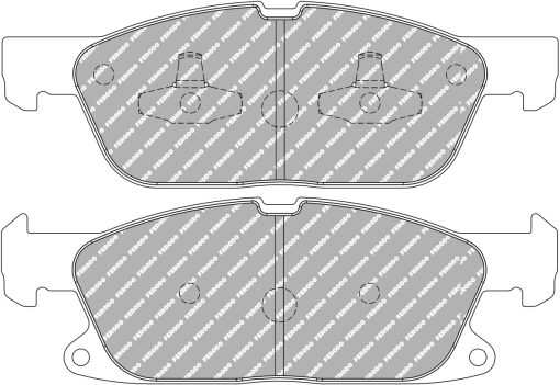 Plaquettes de frein avant DS2500 FERODO – Ford Galaxy / S-Max / Focus – FCP4930H