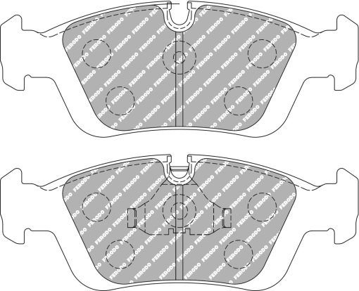 Plaquettes de frein avant DS1.11 FERODO – BMW Série 3 / Z3 19 / Z3 18 – FCP725W