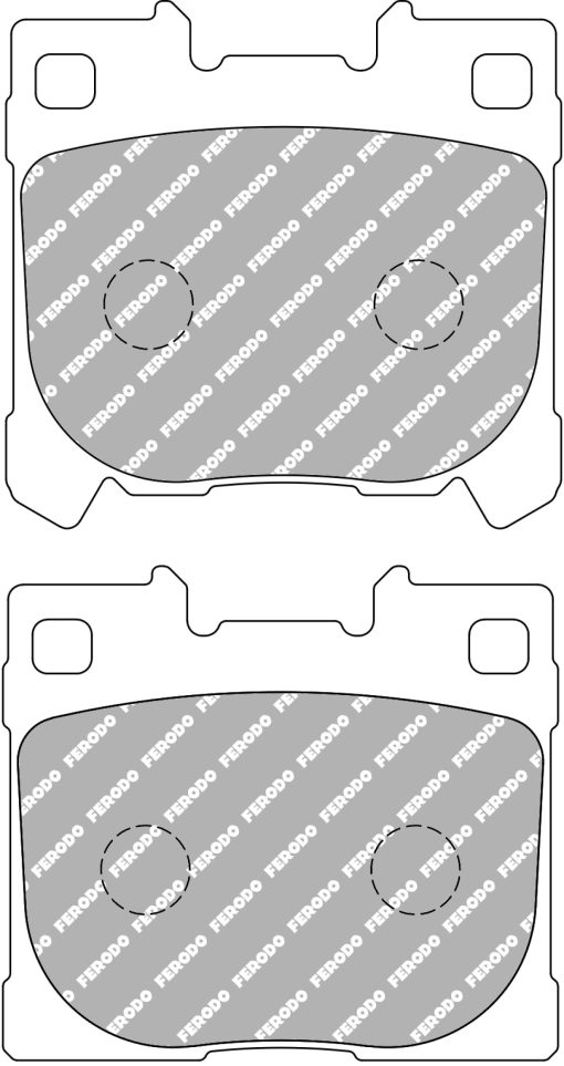 Plaquettes de frein arrière DSUNO FERODO – Toyota Yaris (XP210) GR 1.6T 261 ch – FCP5262Z