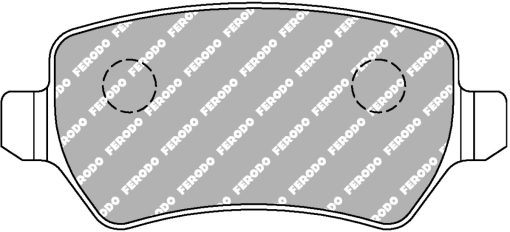 Plaquettes de frein arrière DS2500 FERODO – FCP1521H