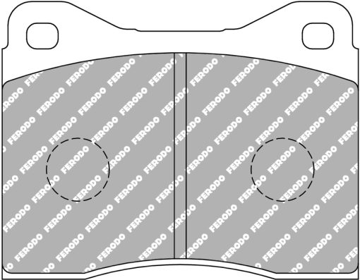 Plaquettes de frein avant DS3000 FERODO – BMW Série 6 / Série 7 / M5 – FCP399R
