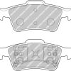 Plaquettes de frein arrière DS2500 FERODO – FCP1540H