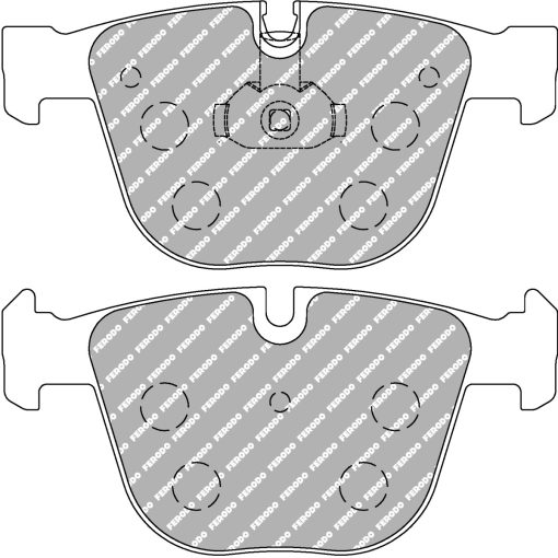 Plaquettes de frein arrière DS1.11 FERODO – FCP1672W