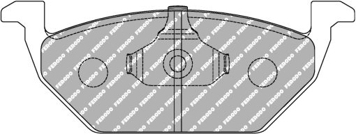 Plaquettes de frein avant DS3000 FERODO – FCP1094R