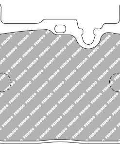 Plaquettes de frein avant DSUNO FERODO – FCP4872Z