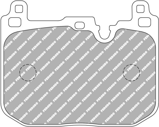 Plaquettes de frein avant DSUNO FERODO – FCP4872Z