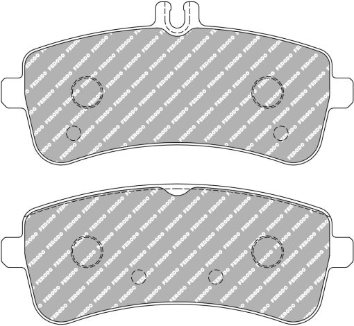 Plaquettes de frein arrière DS1.11 FERODO – FCP5108W