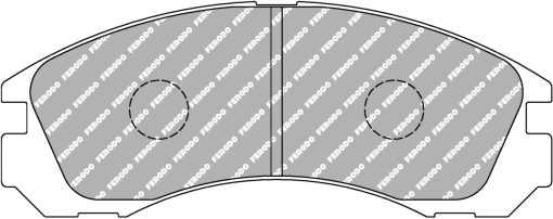 Plaquettes de frein avant DSUNO FERODO – Mitsubishi Pajero Sport (I) – FCP765Z