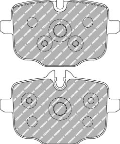 Plaquettes de frein arrière DS2500 FERODO – FCP4381H