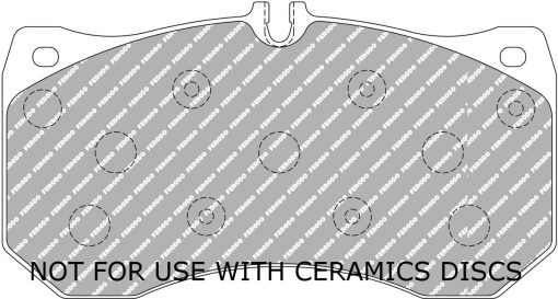 Plaquettes de frein avant DS2500 FERODO – FCP4466H