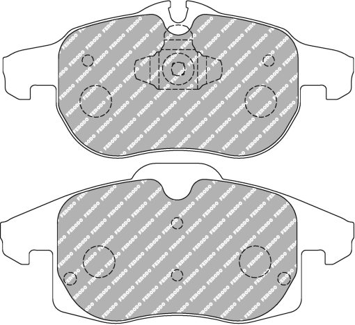 Plaquettes de frein avant DS2500 FERODO – FCP1520H