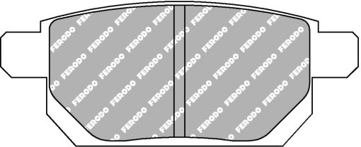 Plaquettes de frein arrière DS2500 FERODO – Suzuki Swift – FCP4430H