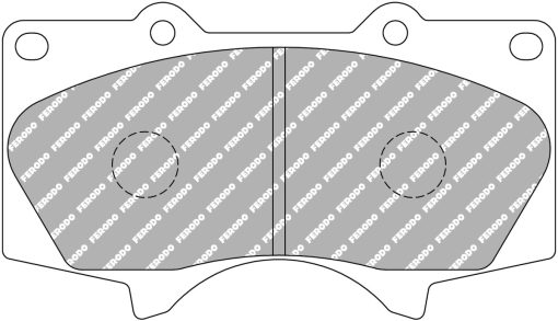 Plaquettes de frein avant DS2500 FERODO – FCP1698H