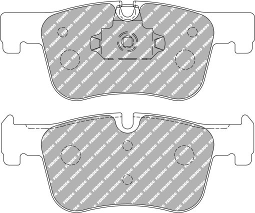 Plaquettes de frein avant DS2500 FERODO – FCP4489H