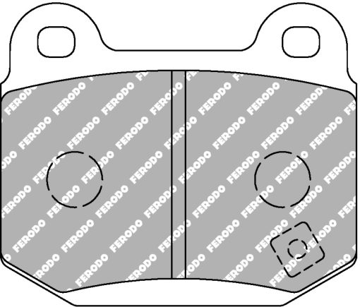 Plaquettes de frein arrière DSUNO FERODO – Maserati Quattroporte / Nissan 350Z – FCP1562Z