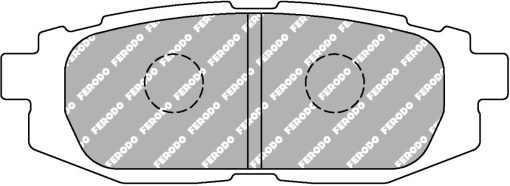Plaquettes de frein arrière DS1.11 FERODO – Subaru BRZ / Toyota GT86 / Toyota GR86 – FCP4187W