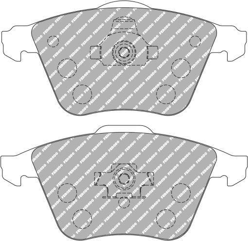Plaquettes de frein avant DSUNO FERODO – FCP1765Z