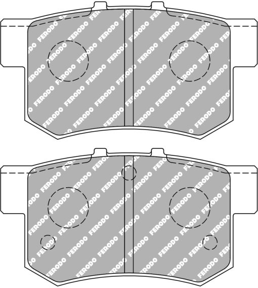 Plaquettes de frein arrière DS1.11 FERODO – Honda CR-Z / Honda Civic / Suzuki Swift – FCP956W