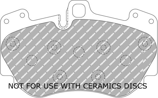 Plaquettes de frein avant DS2500 FERODO – FCP4467H