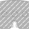 Plaquettes de frein avant DS2500 FERODO – Skoda Octavia / Volkswagen Golf – FCP5194H