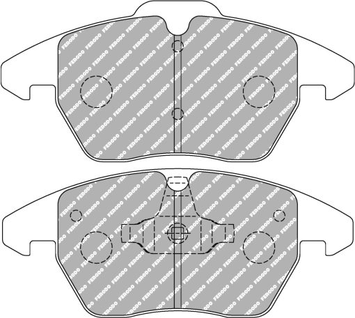 Plaquettes de frein avant DSUNO FERODO – FCP1641Z