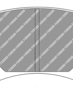 Plaquettes de frein arrière DS2500 FERODO – FCP1636H