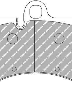 Plaquettes de frein avant DS2500 FERODO – Porsche Cayenne / Volkswagen Touareg – FCP1625H