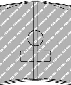 Plaquettes de frein avant DS2500 FERODO – FCP4425H