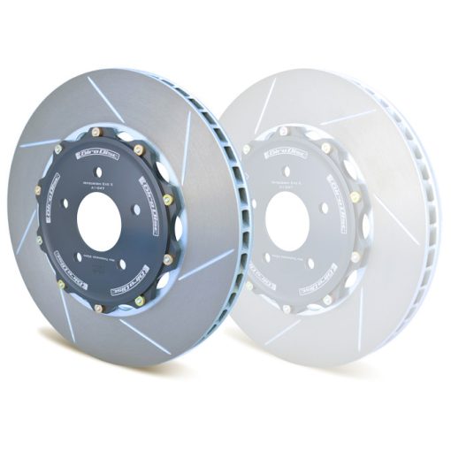 Disque avant gauche Ø 350 mm GIRODISC – Mitsubishi Lancer Evolution (X) 2.0T MIVEC 295 ch – A1-047SL