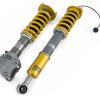 Combinés filetés Road & Track (abaissement AV 25 mm / AR 25 mm) OHLINS – Mitsubishi Lancer Evolution (X) 2.0T MIVEC 295 ch – MIS MI10S2