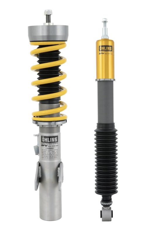 Combinés filetés Road & Track (abaissement AV 10 - 20 mm / AR 10 - 20 mm) OHLINS – Honda Civic (11TH, 10TH MK1, 10TH MK2) 2.0T Type R – HOS MT00S1