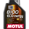 Huile moteur 8100 Eco-Nergy 5W30 (1 L) MOTUL – 102782