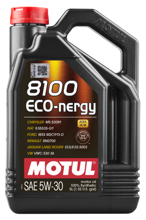 Huile moteur 8100 Eco-Nergy 5W30 (5 L) MOTUL – 102898
