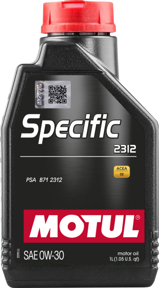 Huile moteur Specific 2312 0W30 (1 L) MOTUL – 106413