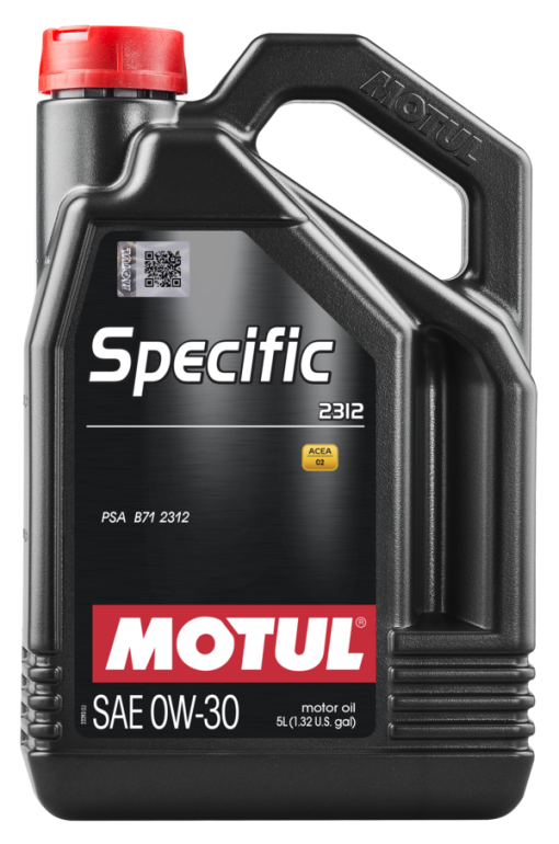 Huile moteur Specific 2312 0W30 (5 L) MOTUL – 106414