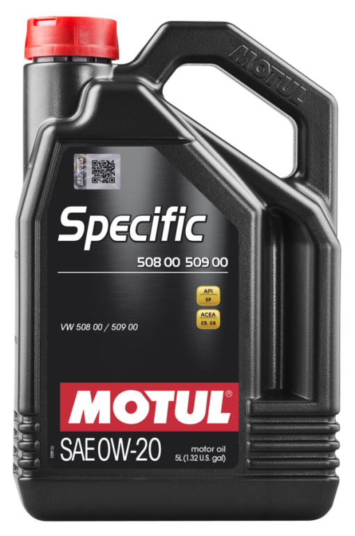 Huile moteur Specific 508 00 509 00 0W20 (5 L) MOTUL – 107384