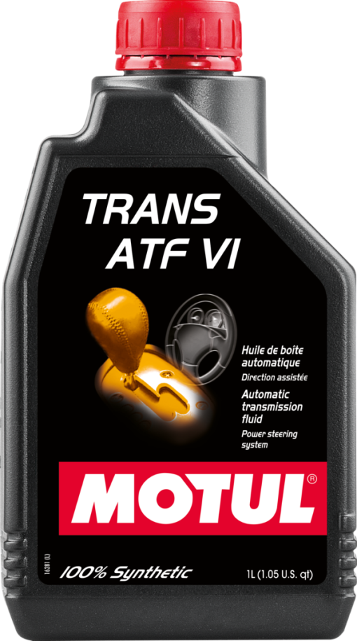 Huile de boîte automatique et direction assistée Trans ATF VI (1 L) MOTUL – 109771