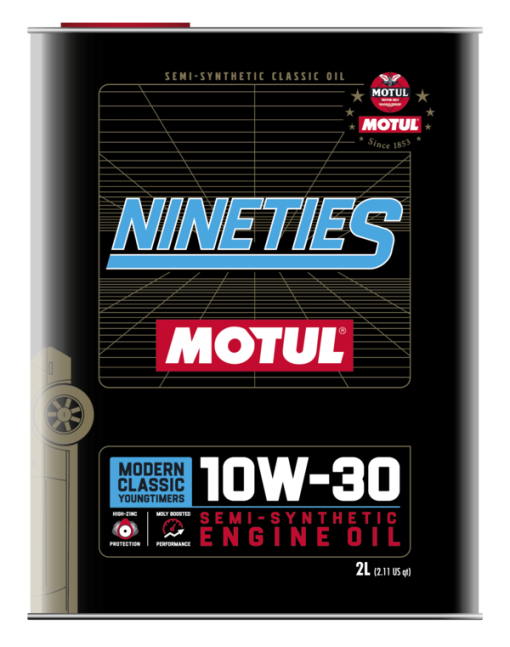 Huile moteur Youngtimer "Classic Nineties" 10W30 (2 L) MOTUL – 110620