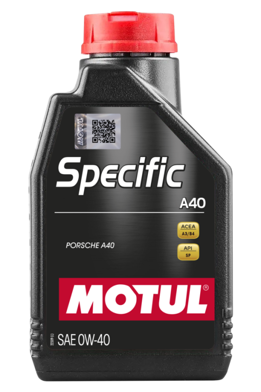 Huile moteur Specific A40 0W40 (1 L) MOTUL – 112074