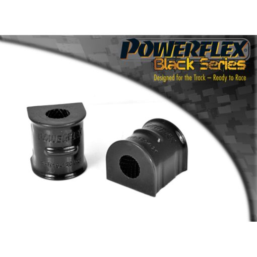 Silentblocs de barre anti-roulis Ø22 mm "Black Series" (paire) POWERFLEX – PFR19-1204-22BLK