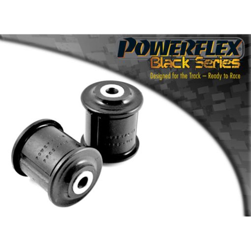 Silentblocs avant de bras de suspension inférieurs arrière "Black Series" (paire) POWERFLEX – BMW Série 7 / Série 5 / M5 – PFR5-710-10BLK