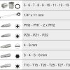 Coffret de douilles & d'embouts de vissage 1/4" + 11 mm KS TOOLS – 918.3050