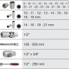 Coffret de douilles & accessoires 1/2" KS TOOLS – 922.0639
