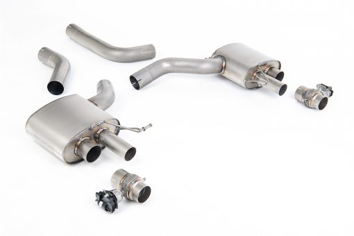 Ligne axle-back titane non résonnée MILLTEK – Audi RS6 / RS7 – SSXAU1050